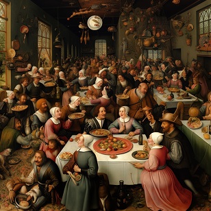 Renaissance Bruegel the Elder style